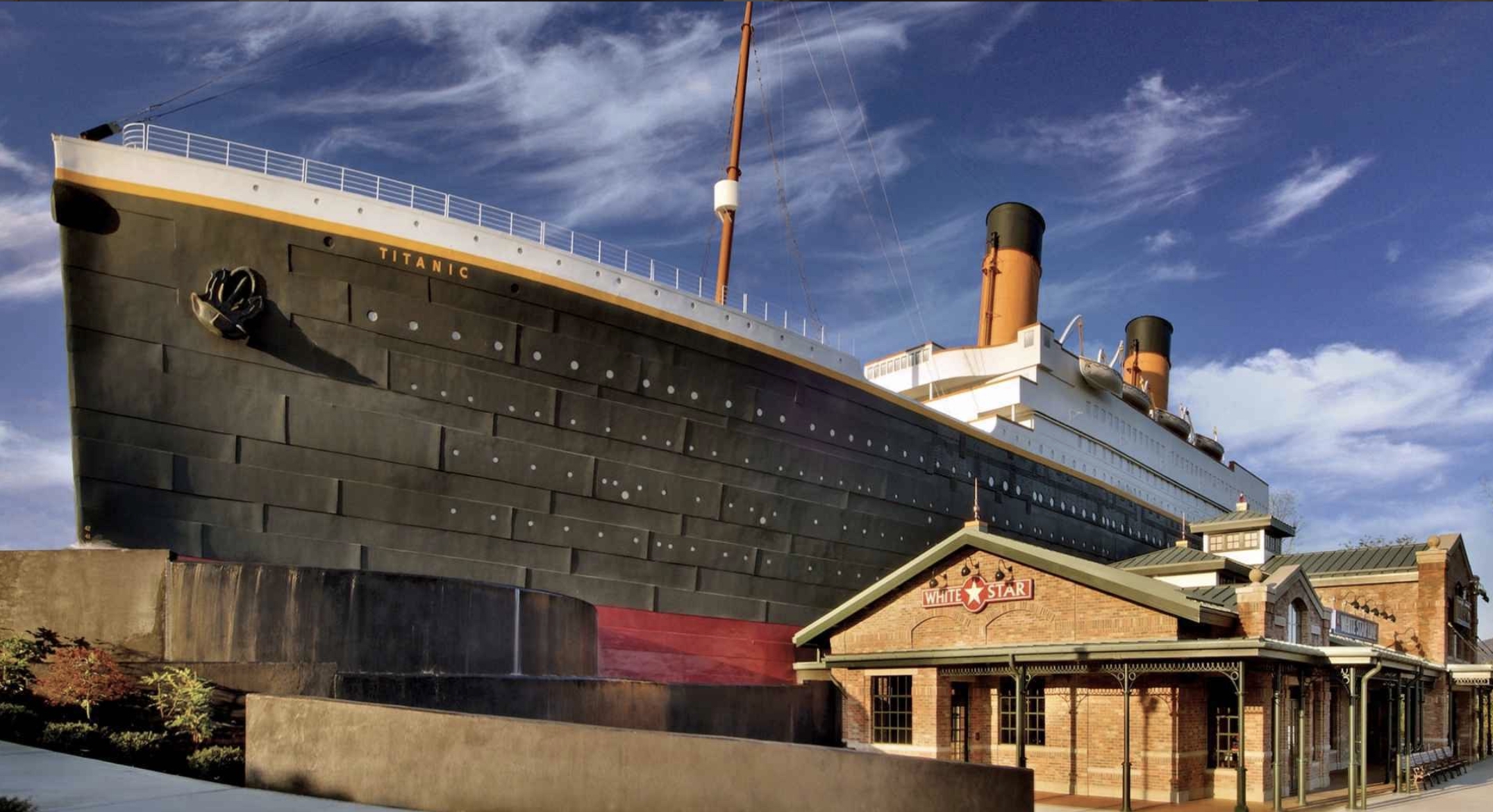 Extieror of Titanic Museum - Pigeon Forge, TN