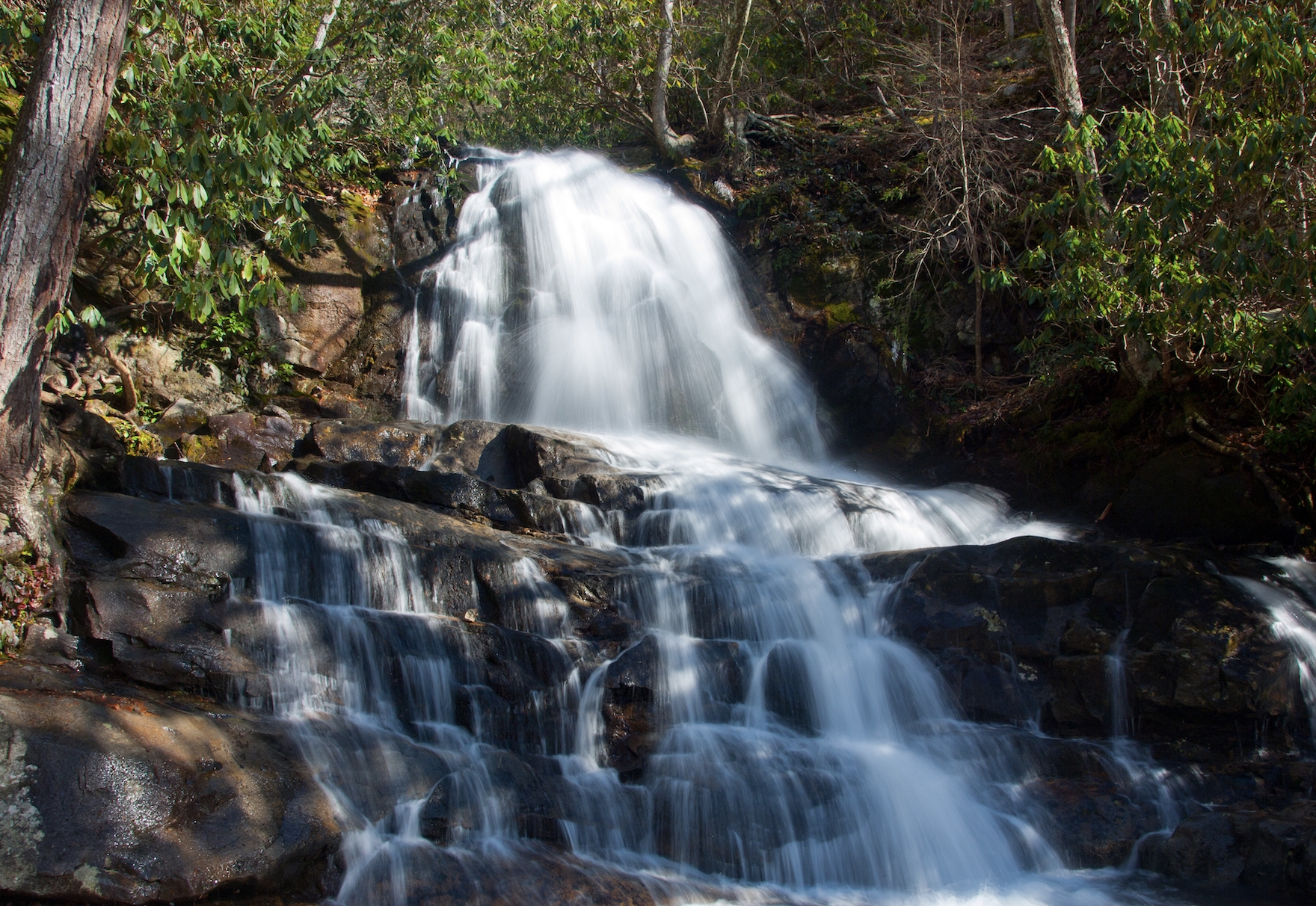 Laurel Falls - Great Smoky Mountains National Park - Tennessee