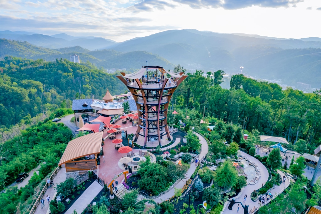View of Anakeesta from above | Gatlinburg, Tennessee