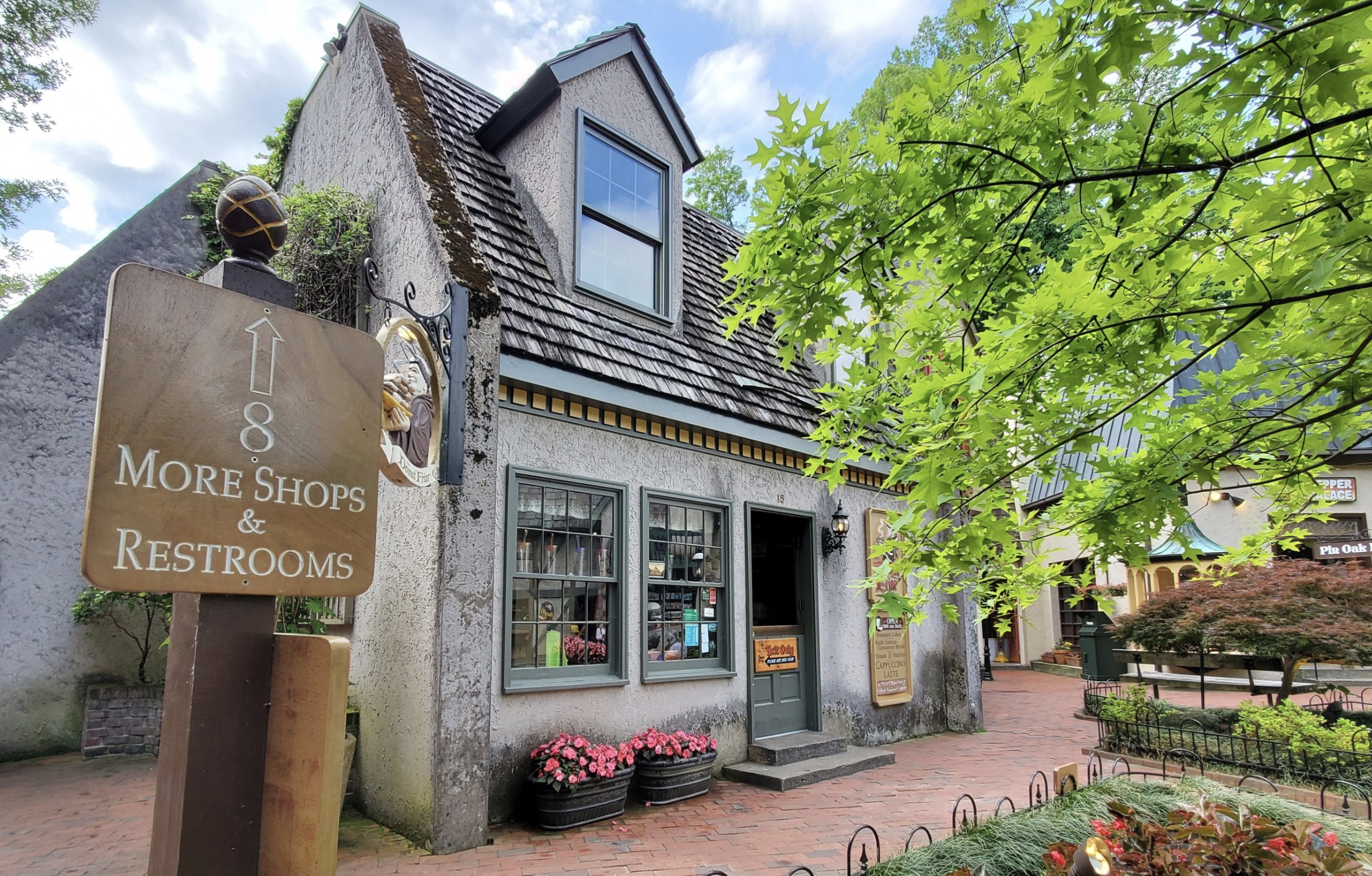 Exterior of the Donut Friar, the Village Shops, Gatlinburg, Tennessee